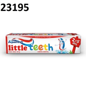 AQUAFRESH LITTLE TEETH 2-5 AÑOS X 63GR – 23195-