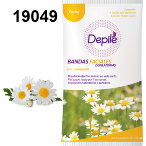DEPILE BANDAS FACIALES MANZANILLA – 19049